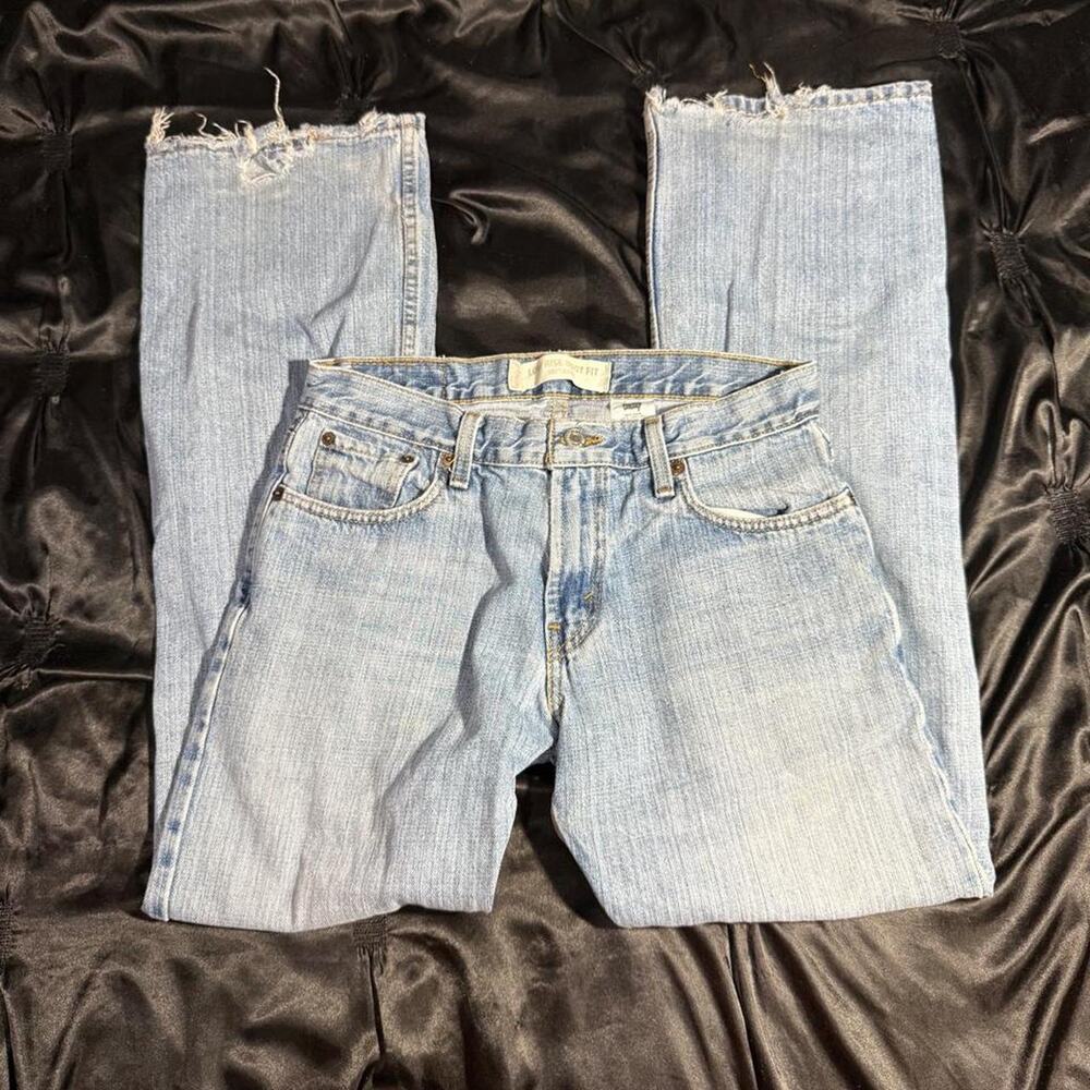 Levis 527 low rise bootcut jeans